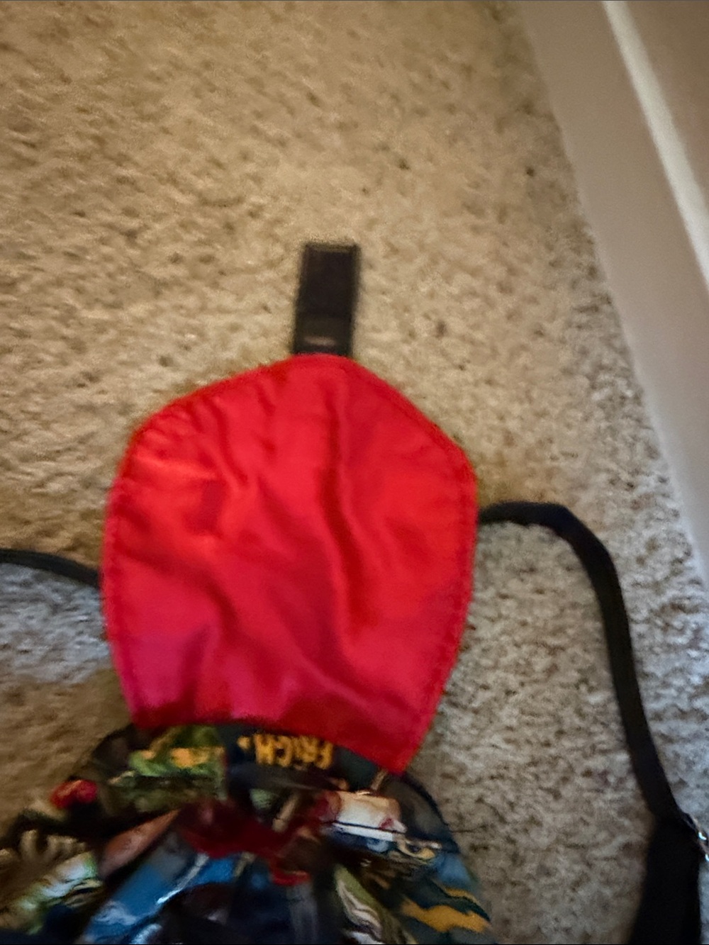 Horror Comic Print Backpack in Multi-Color - Picture 6 of 11